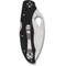 Spyderco 2023 Spyderco Reveal 9, Harrier 2 Wharncliffe, Plain Edge SPY-BY01PBKWC2 - alternate 3